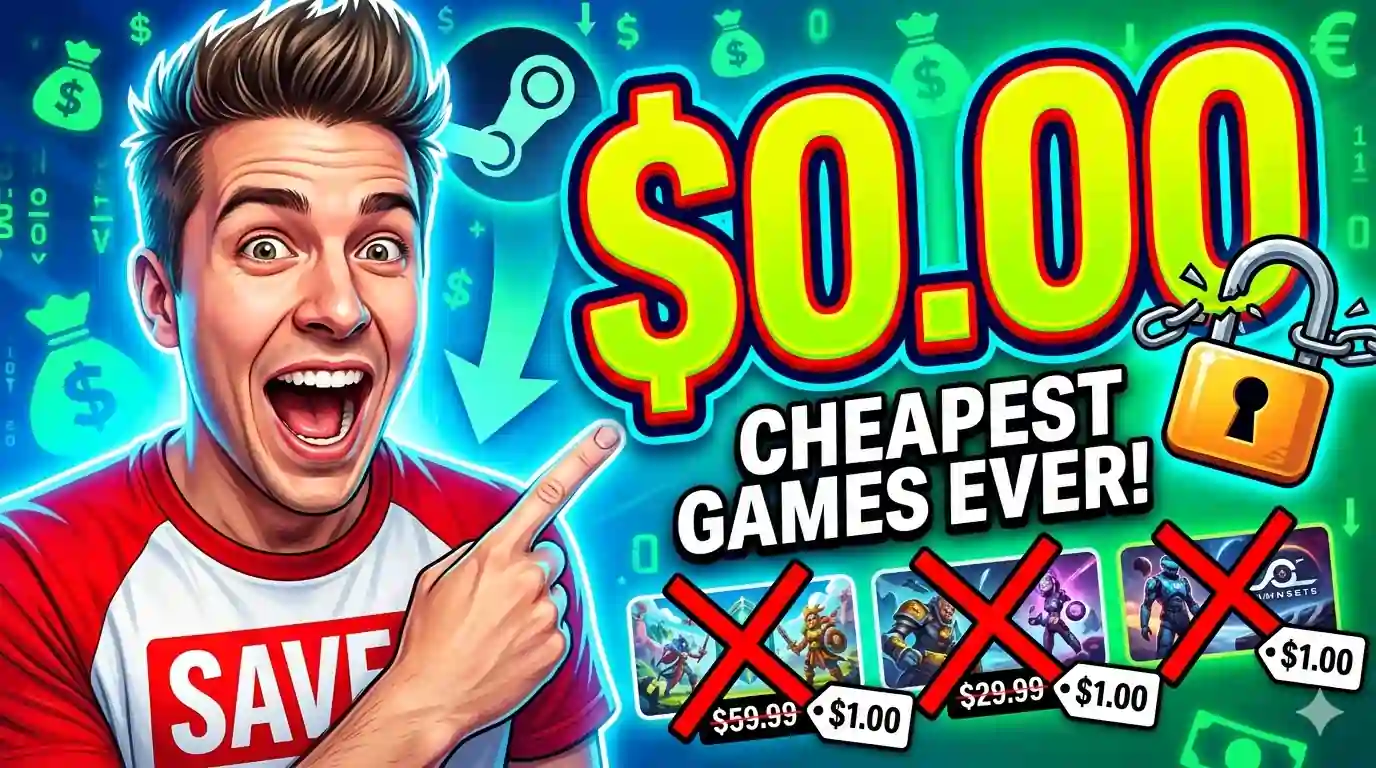 How to Find the Cheapest Steam Games
